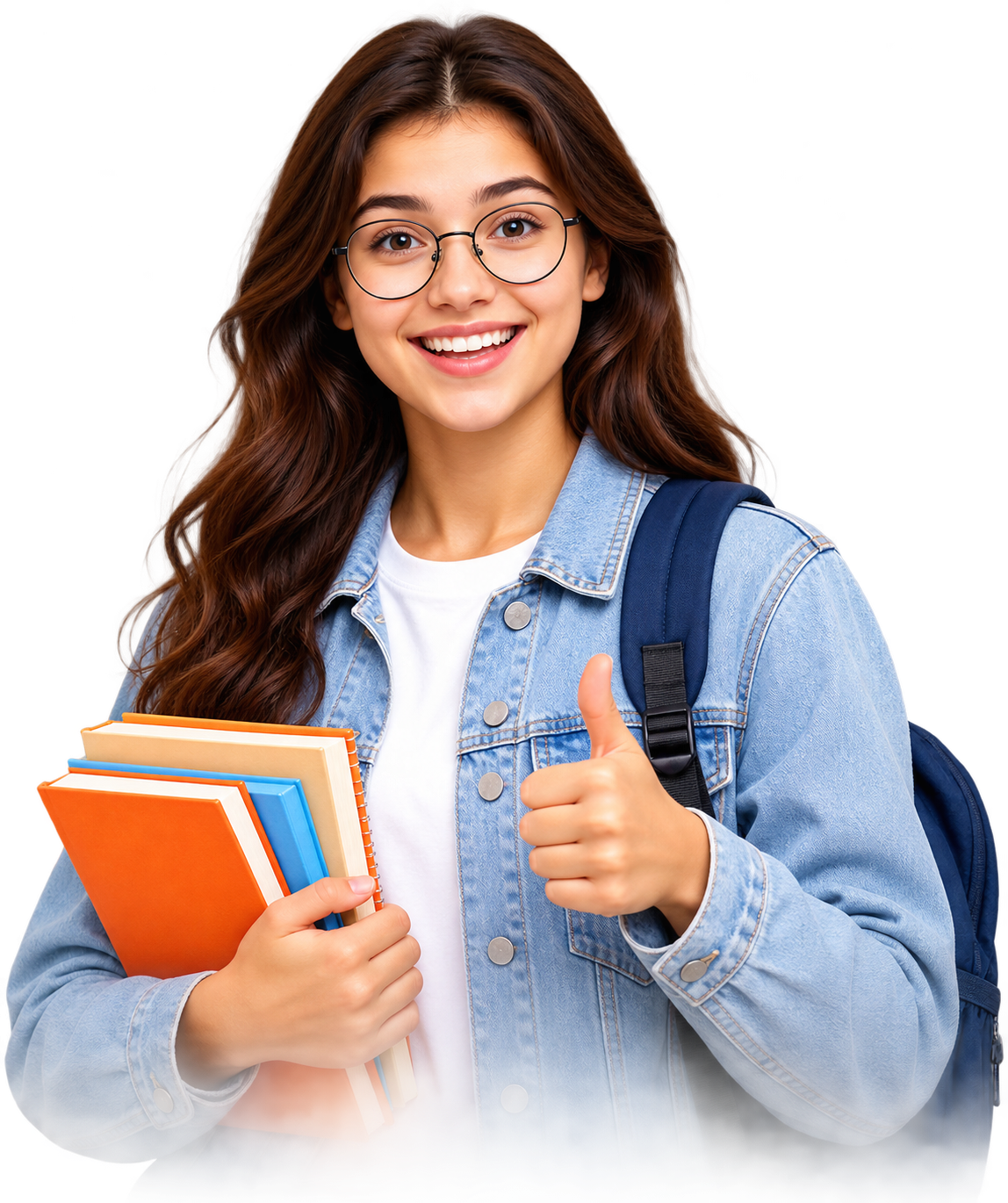 Tutor helping a student